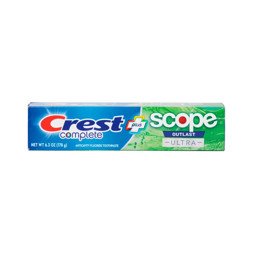 Crema Dental Complete Scope Outlast Ultra Crest