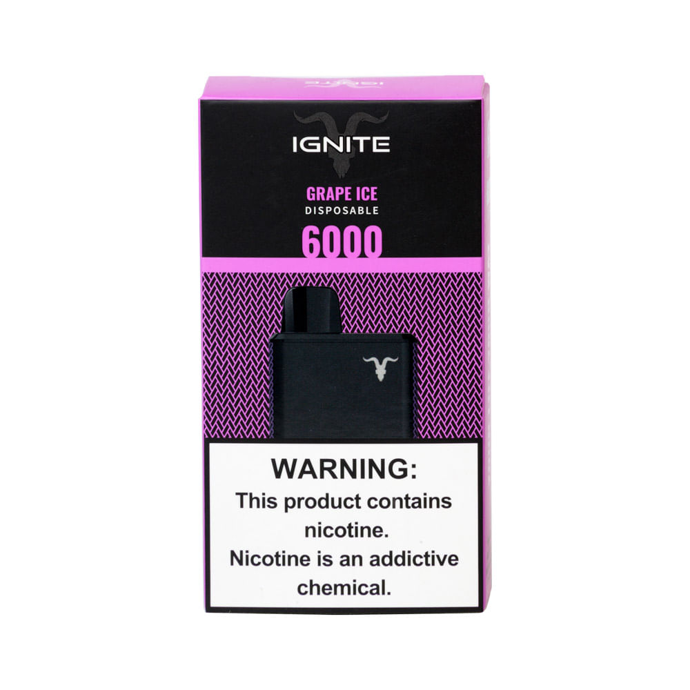 Vaporizador Grape Ice 6000 Puffs
