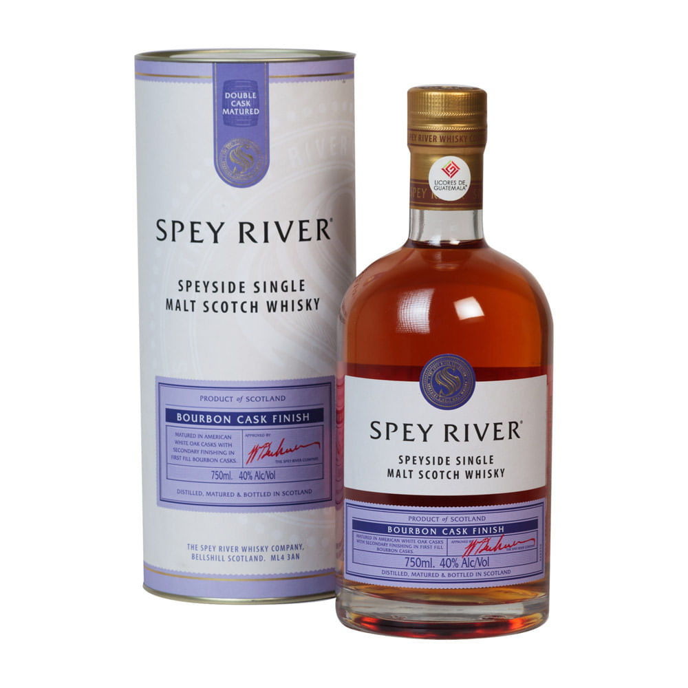 Whisky Spey River Speyside Single Malt Bourbon