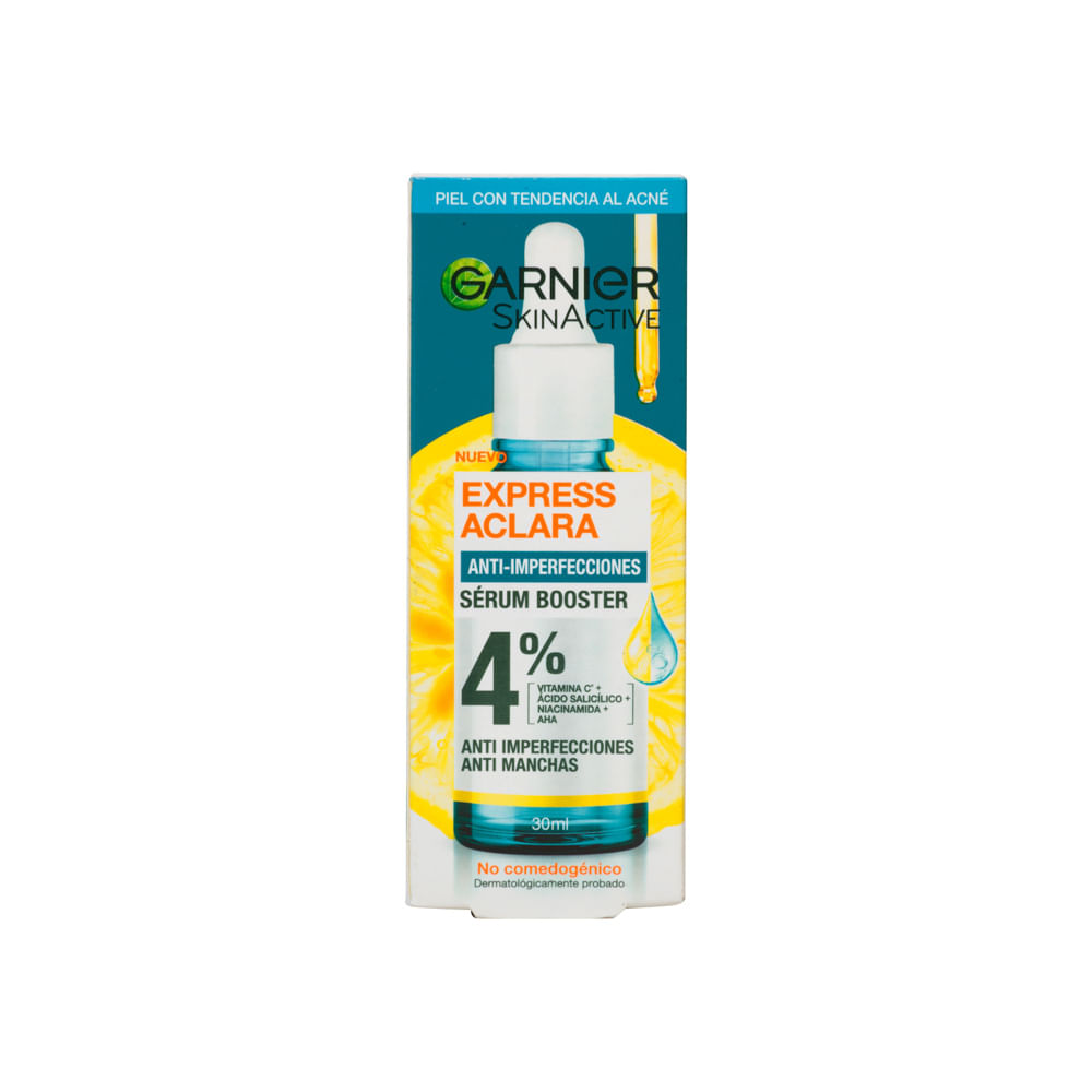 Serum Facial Express Aclara Anti Acné Garnier