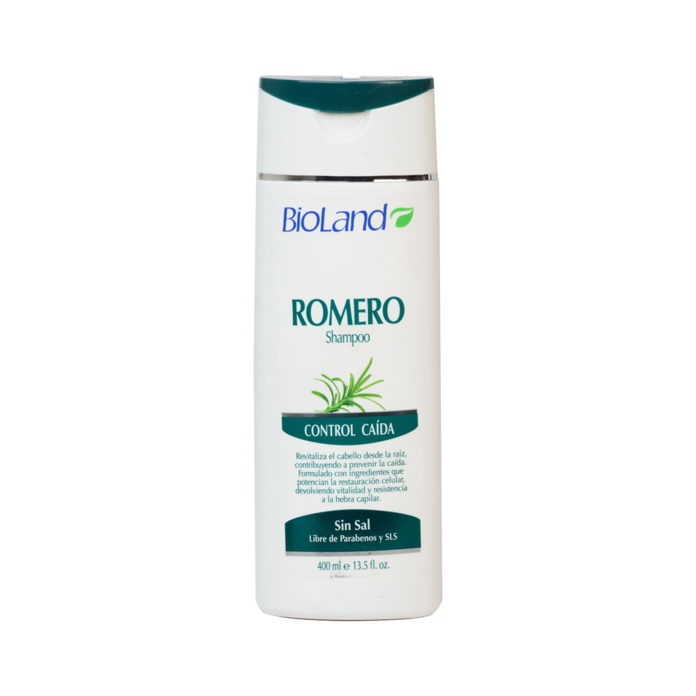 Shampoo Romero Control Sin Sal Bioland
