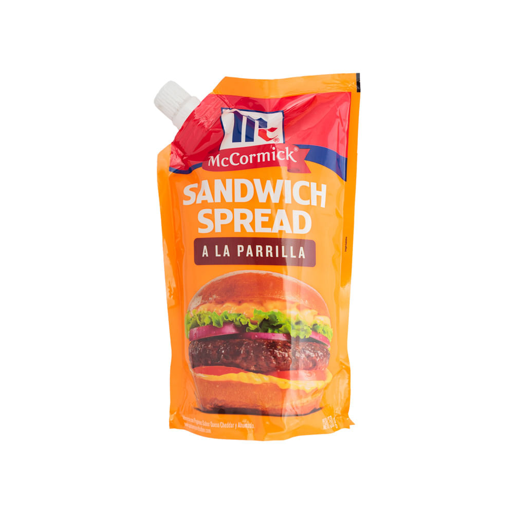 Aderezo Sándwich Spread A La Parrilla McCormick