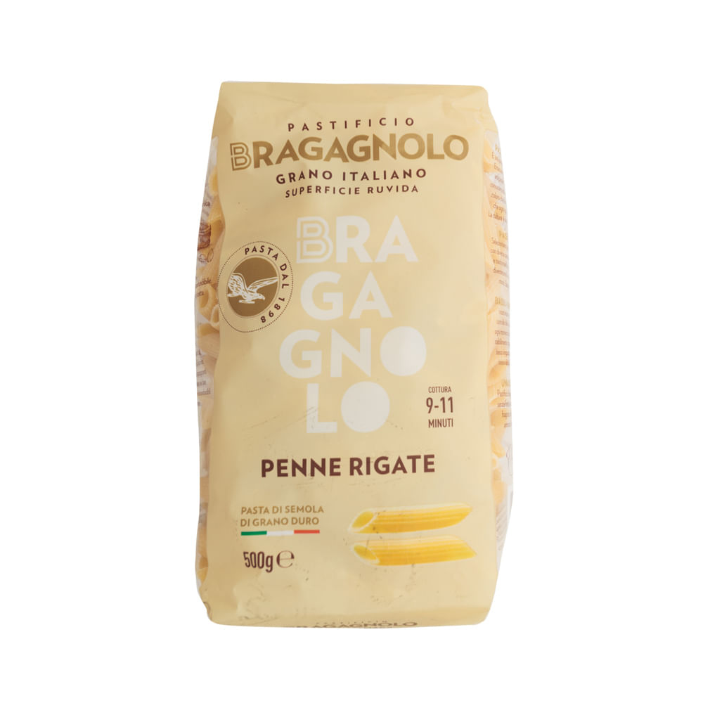 Pasta Penne Rigate De Sémola Bragagnolo