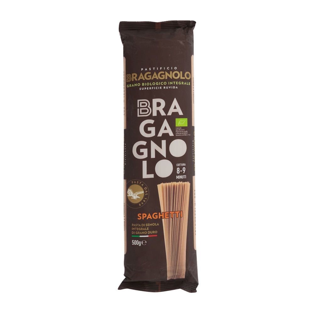 Pasta Spagueti Integral De Sémola Bragagnolo