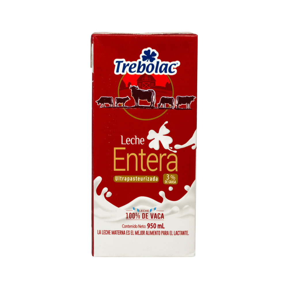 Leche UHT Entera Trebolac