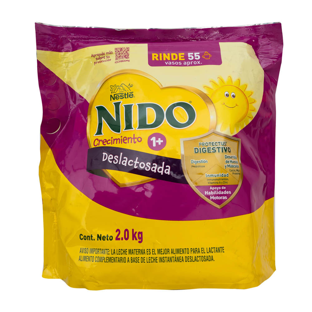 Leche Deslactosada 1+ Nido