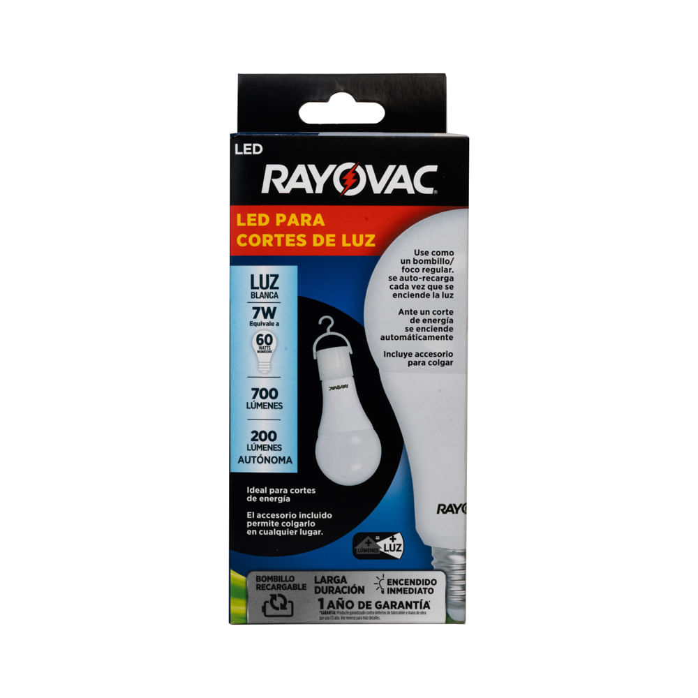 Bombillo De Emergencia 7W Rayovac