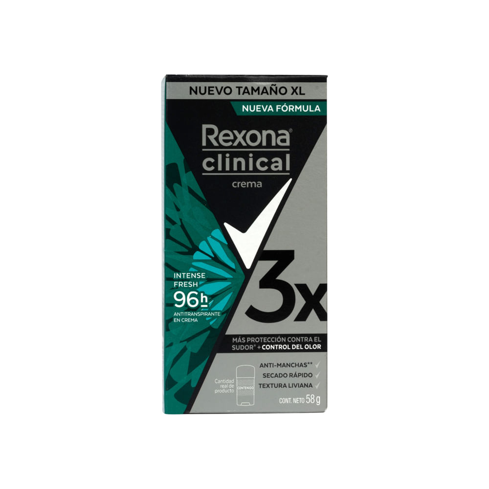 Desodorante Hombre Clinical Fresh Rexona Barra