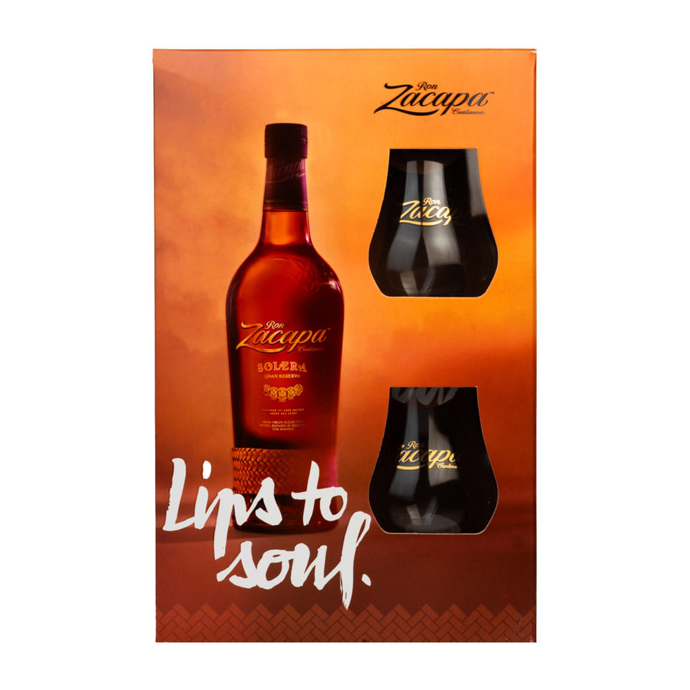 Zacapa 23 Años + Vasos