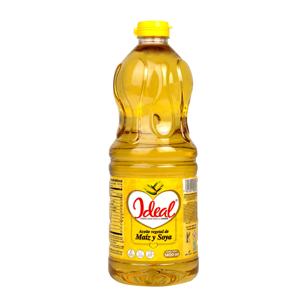 Aceite Vegetal Maíz Y Soya Ideal