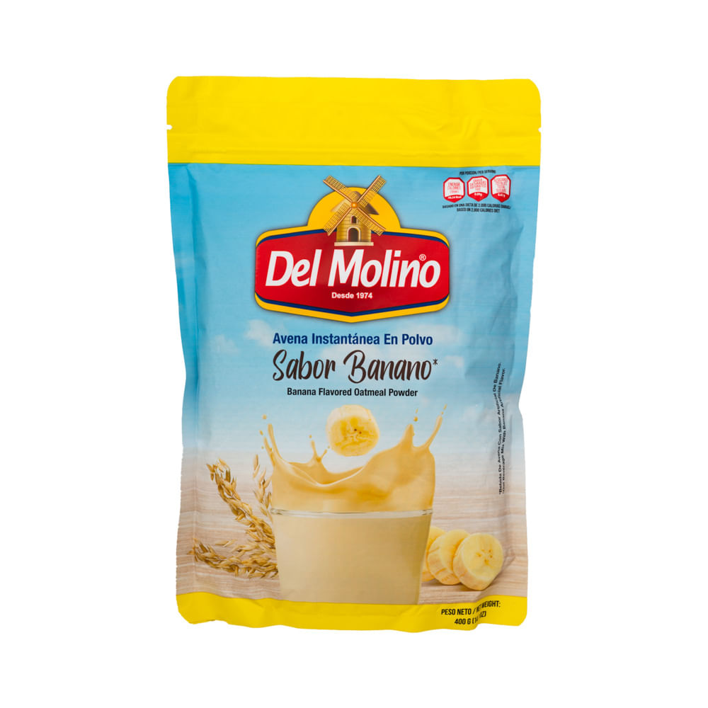 Avena Molida Banano Del Molino