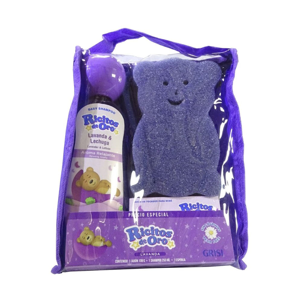 Estuche Lavanda Ricitos De Oro