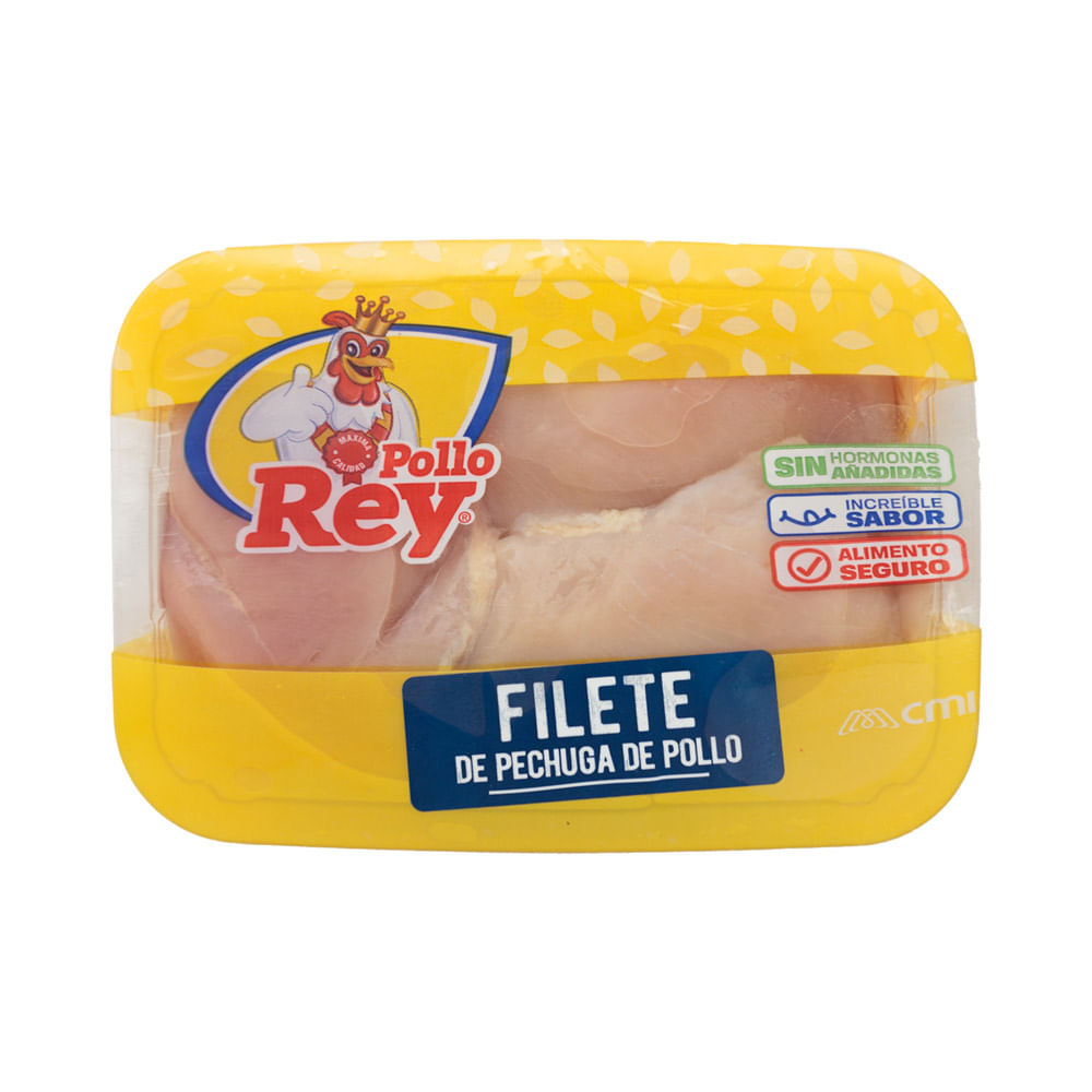 Filete Pechuga Pollo Rey 1.25Lb Aprox Bandeja