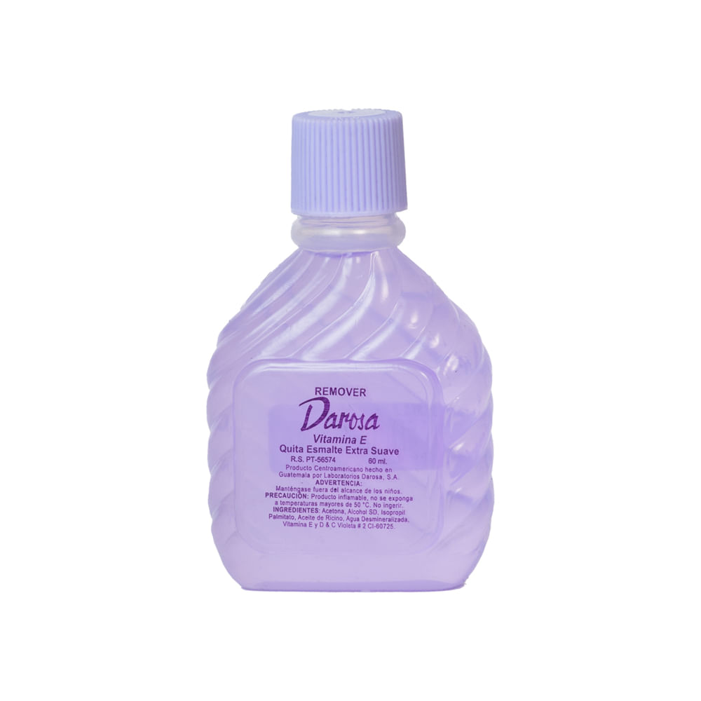 Quita Esmalte Extra Suave Vitamina E Darosa