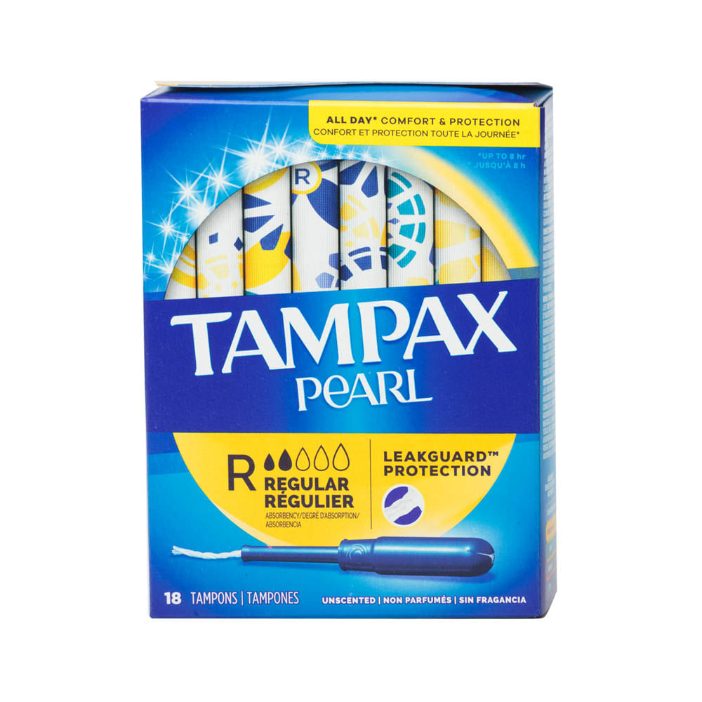 Tampones Regular Pearl Tampax