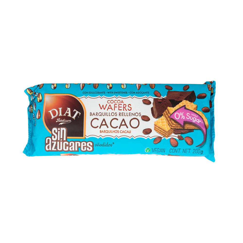 Diet Radisson Barquillos Cacao Sin Azúcar