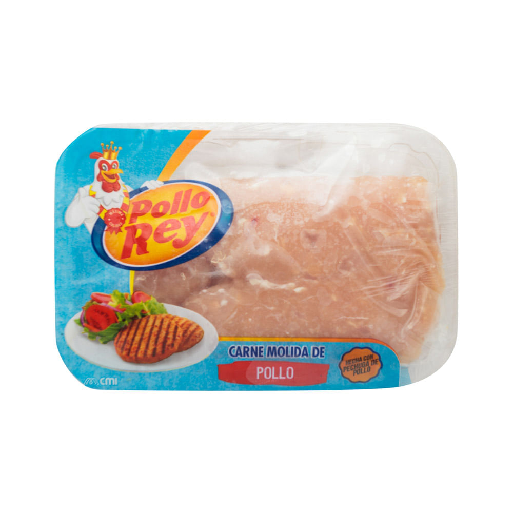 Carne Molida Rosada Pollo Rey 1.20Lb. Aprox. Bandeja