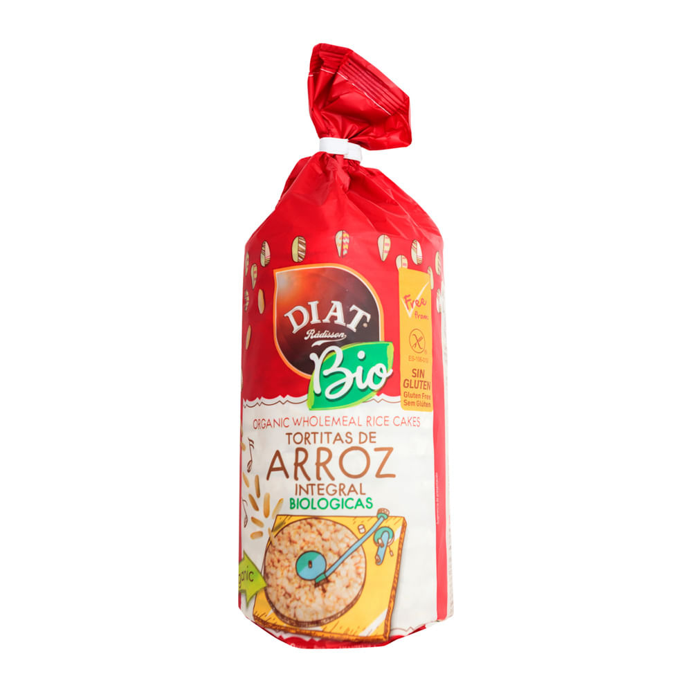 Diet Radisson Tortitas Arroz Integral Orgánicas