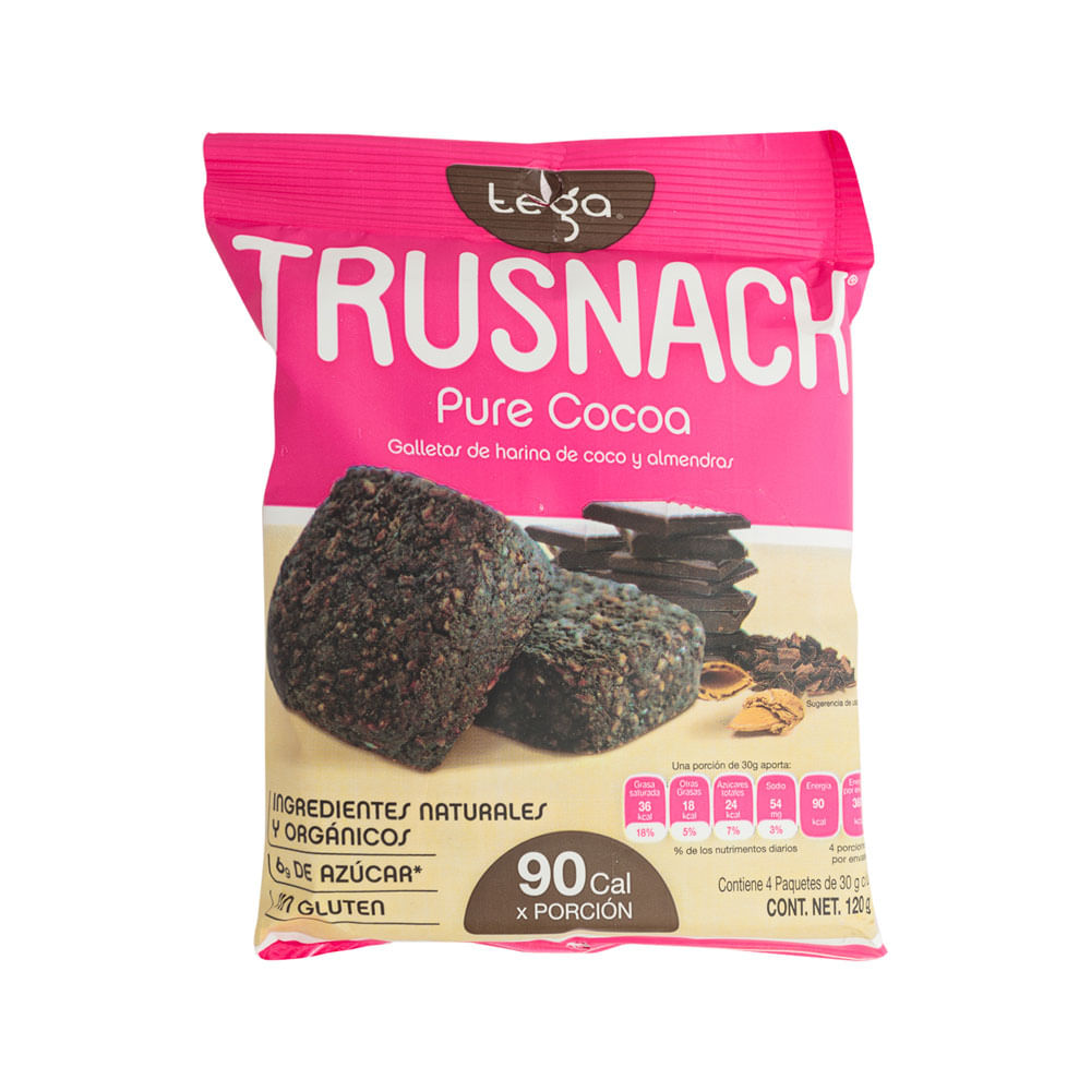 Trusnack Galletas Harina Coco Almendra