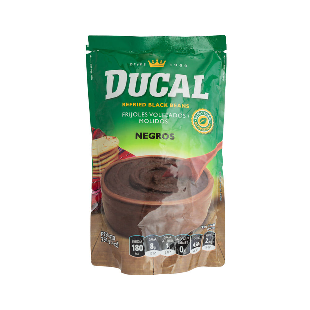 Frijoles Volteados Negros Ducal Doypack