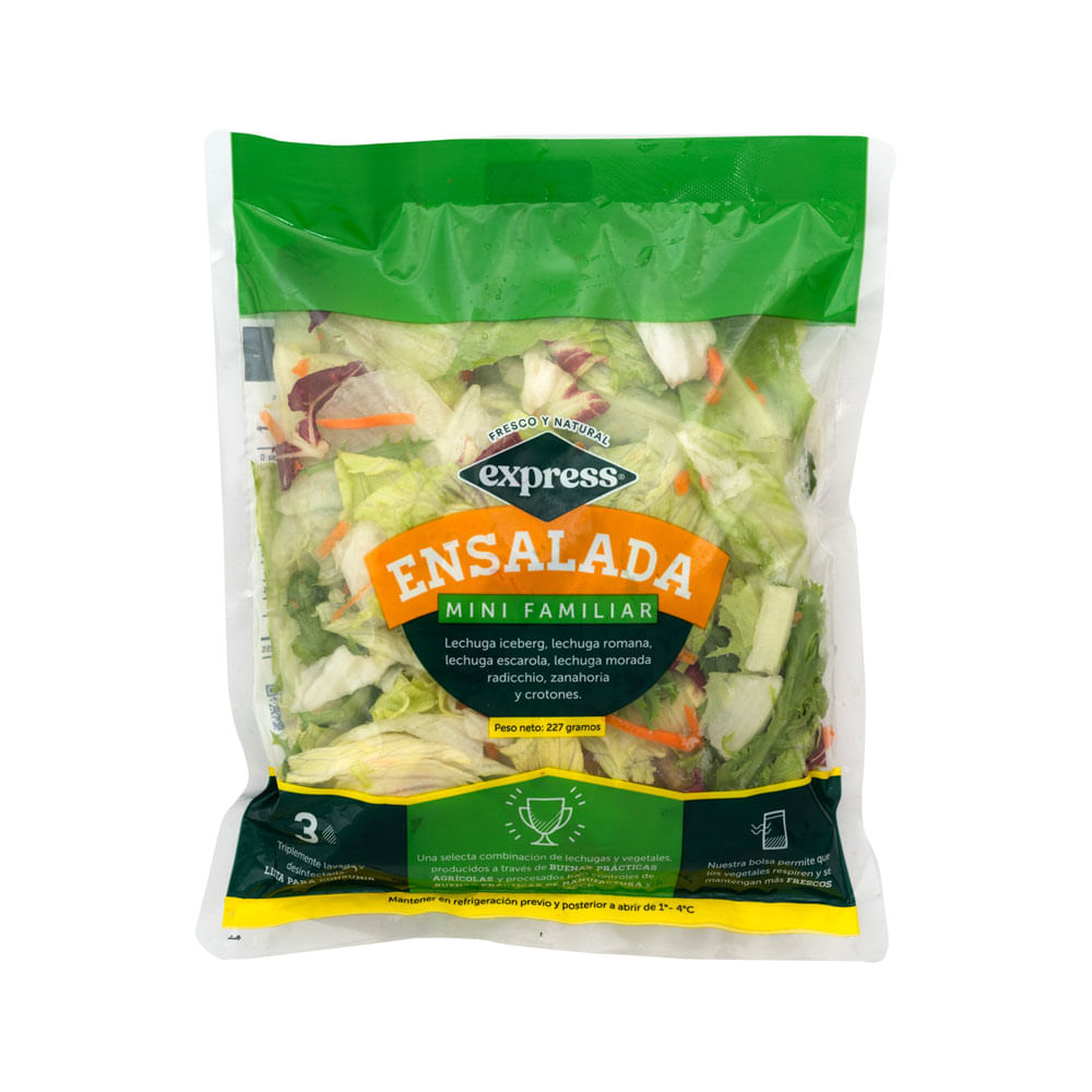 Ensalada Mini Familiar Bolsa Express