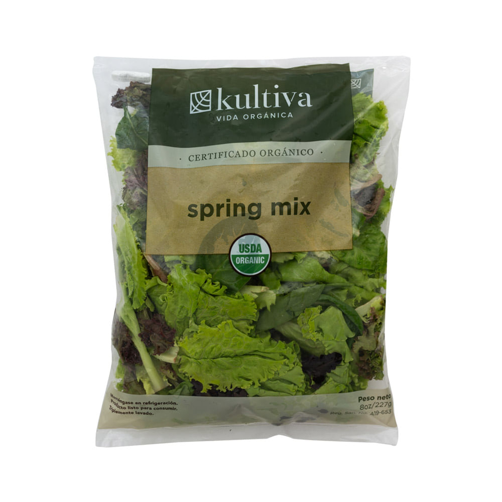Ensalada Mixta Orgánica Kultiva Bolsa