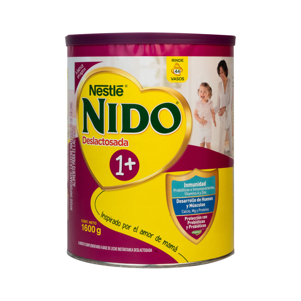 Leche Deslactosada 1+ Nido