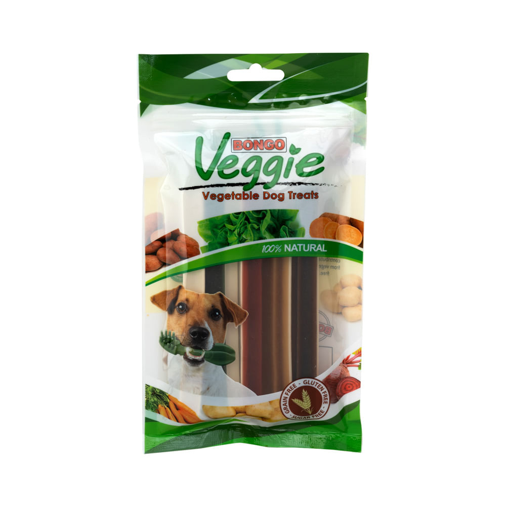 Snack Para Perro Sticks Vegetal Bongo
