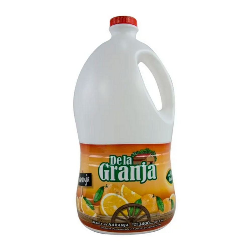 De La Granja Naranja Con Pulpa