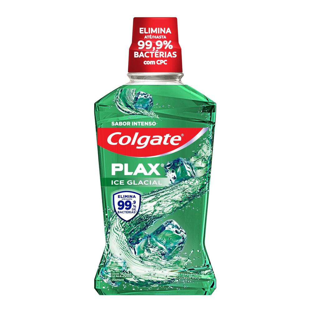 Enjuague Plax Ice Glacial Colgate