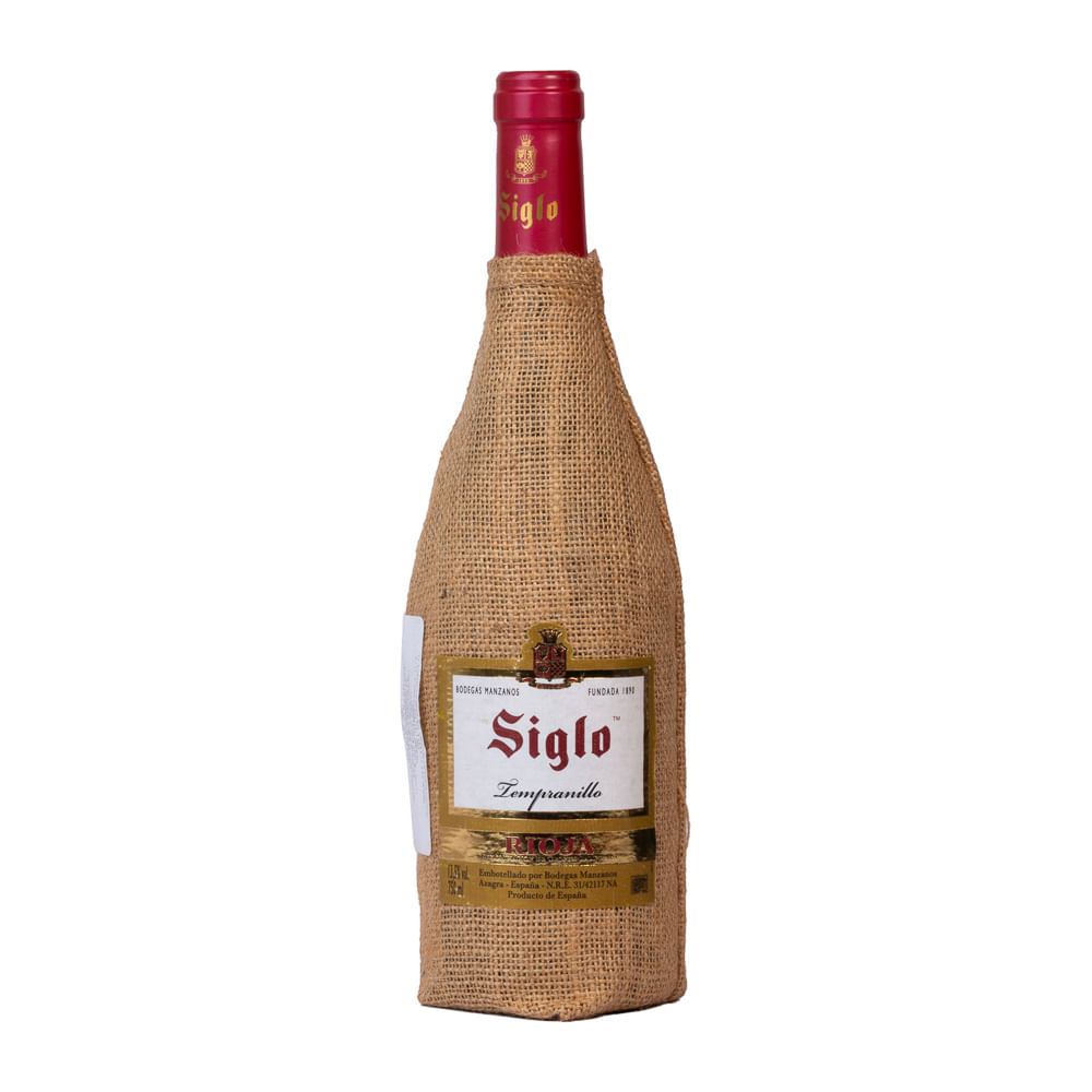 Vino Tempranillo Rioja Siglo