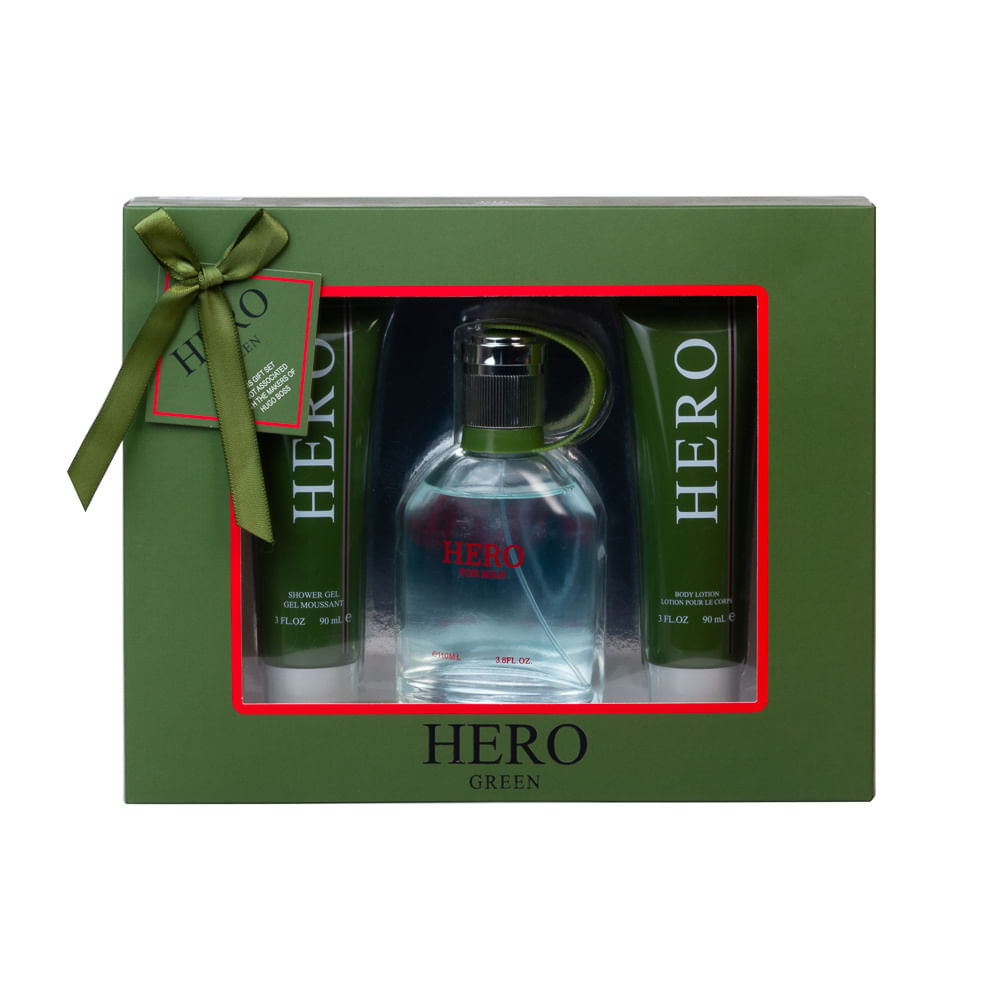 Estuche Caballero Hero Green