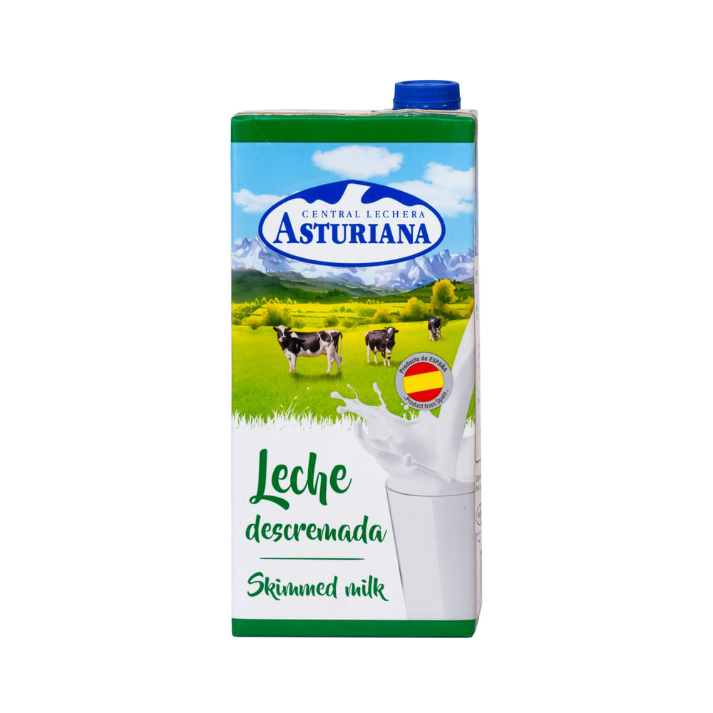 Leche UHT Descremada Central Lechera Asturiana