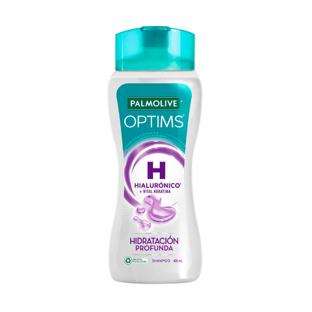 Shampoo Ácido Hialurónico Hidratación Profunda Optims