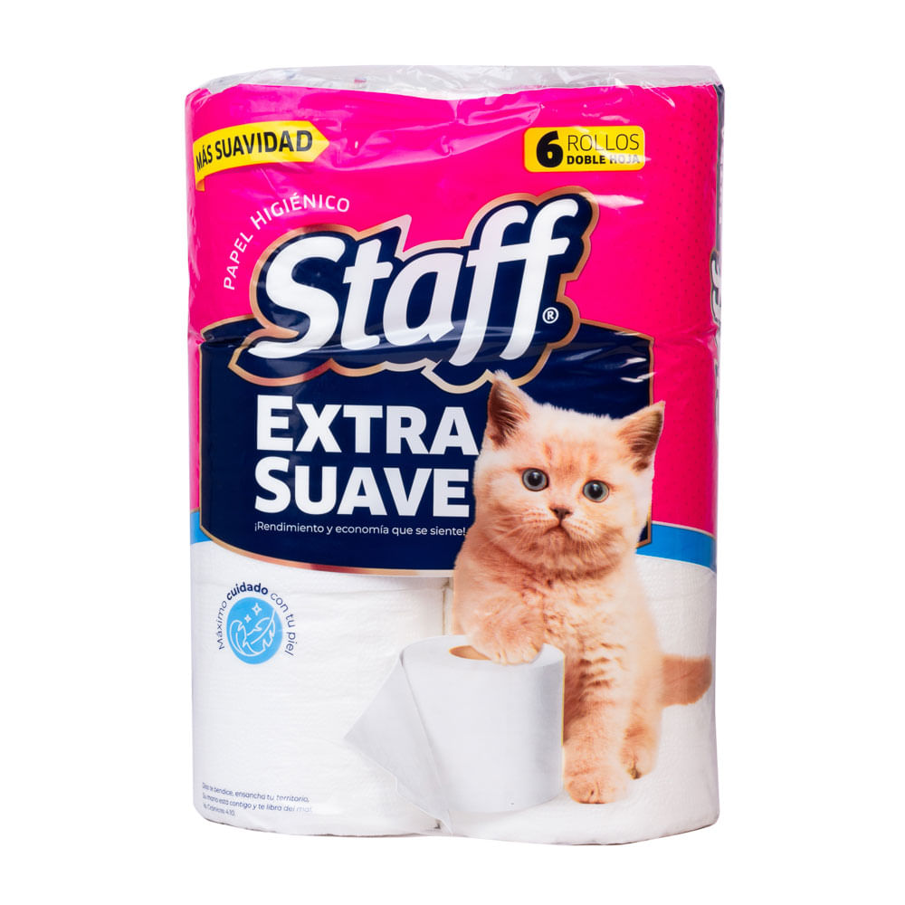 Papel Higiénico Doble Hoja Staff Mega