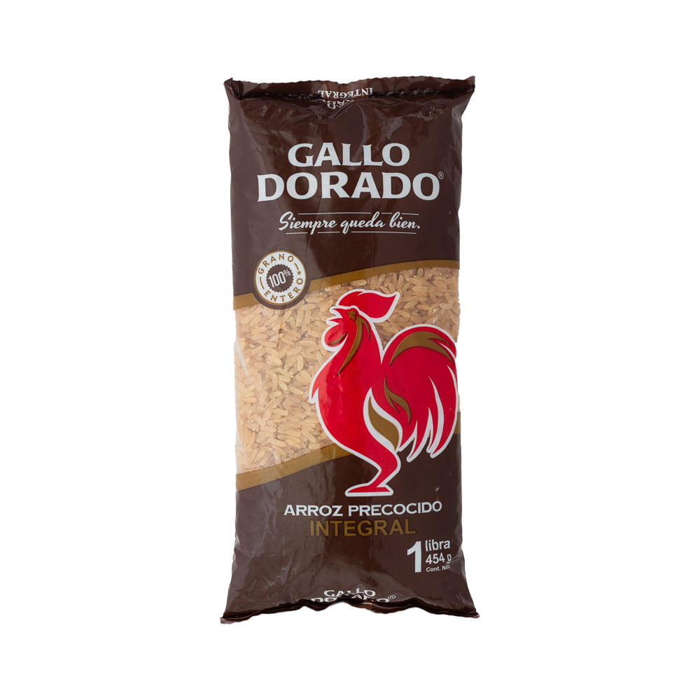 Arroz Precocido Integral Gallo Dorado
