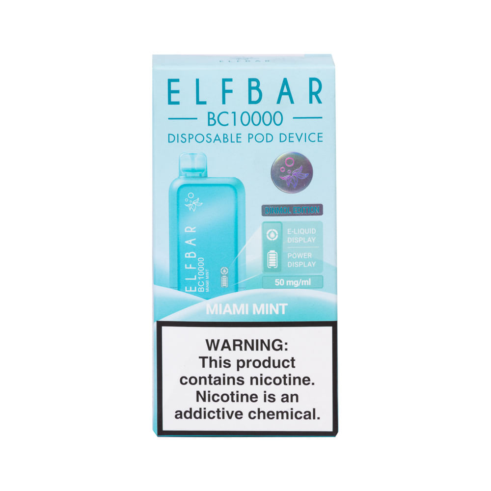 Vaporizador Miami Mint Elf Bar 10000 Puff