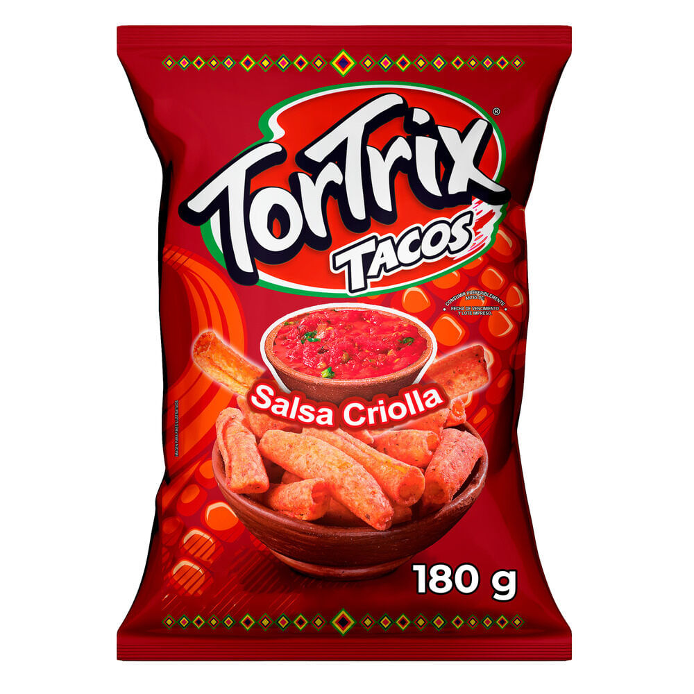 Frituras Tortrix Tacos Salsa Criolla