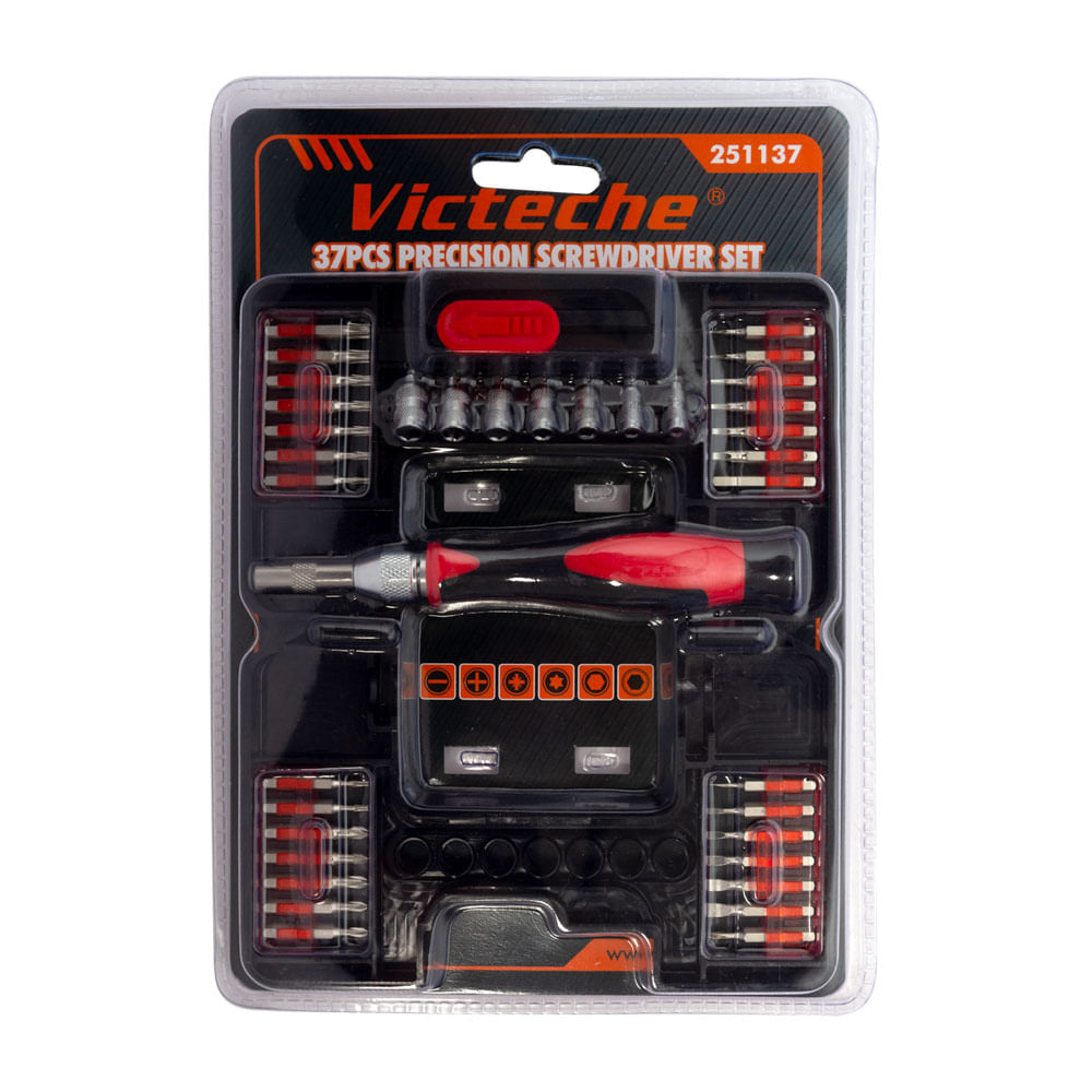 Desarmador Con 27 Puntas Victeche