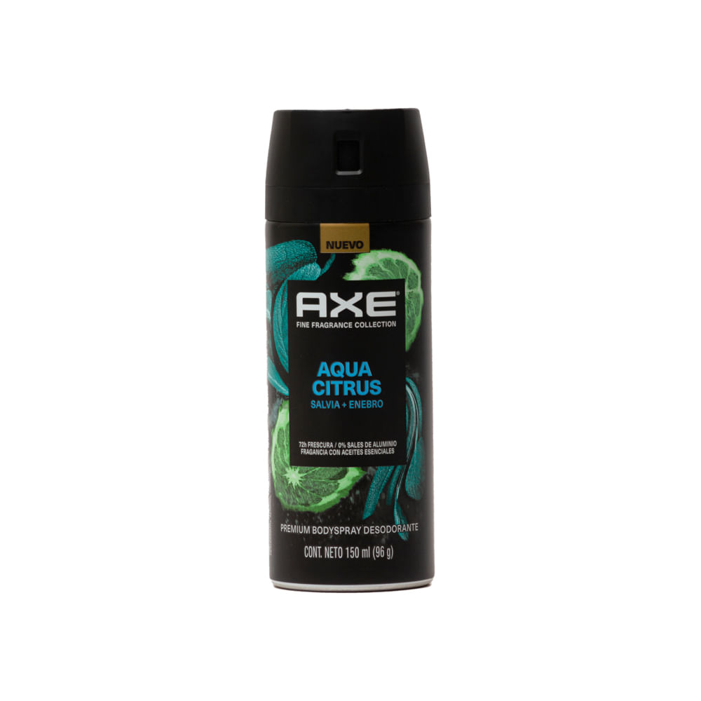 Desodorante Hombre Aqua Citrus + Enebro Axe