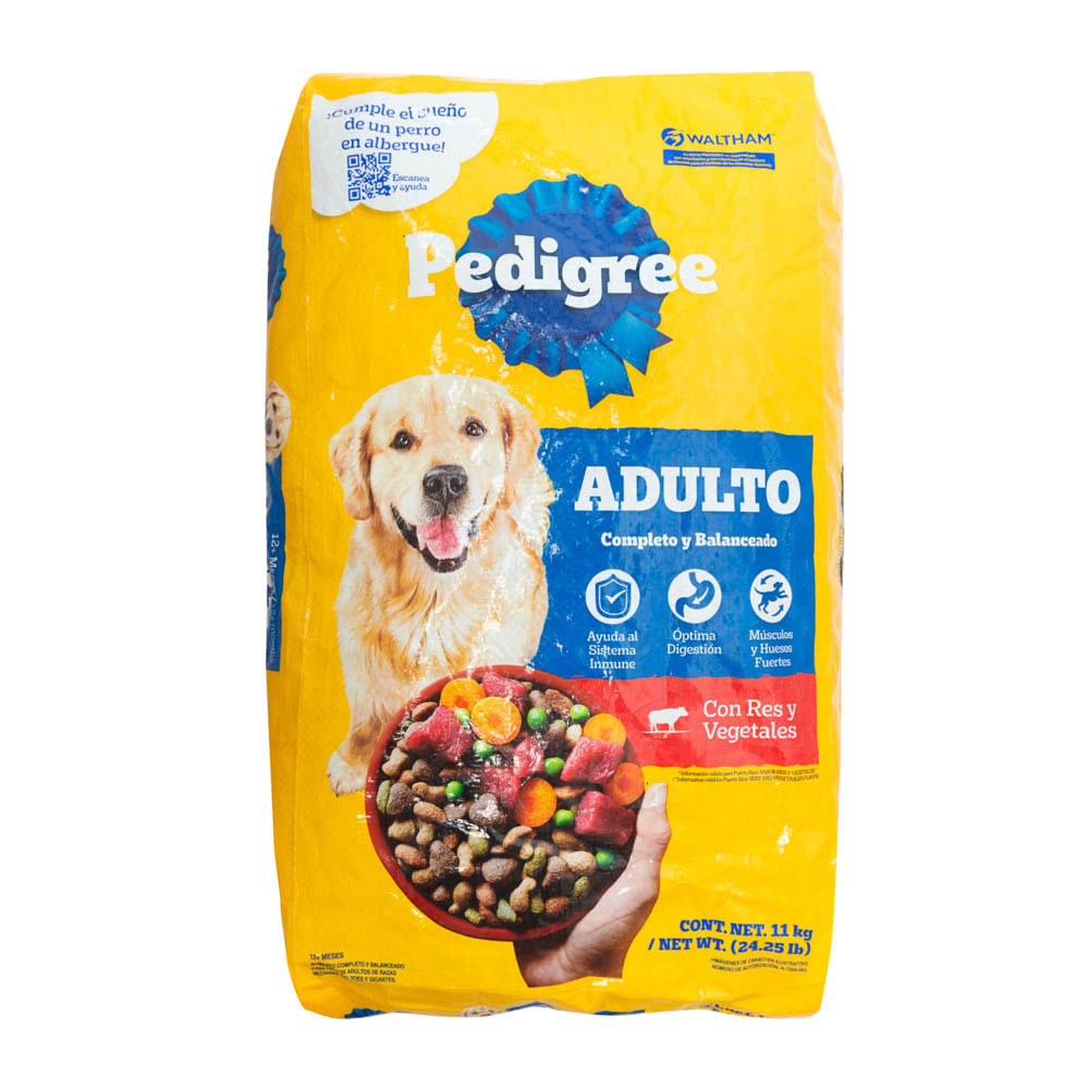Alimento Perro Res Y Vegetales Pedigree