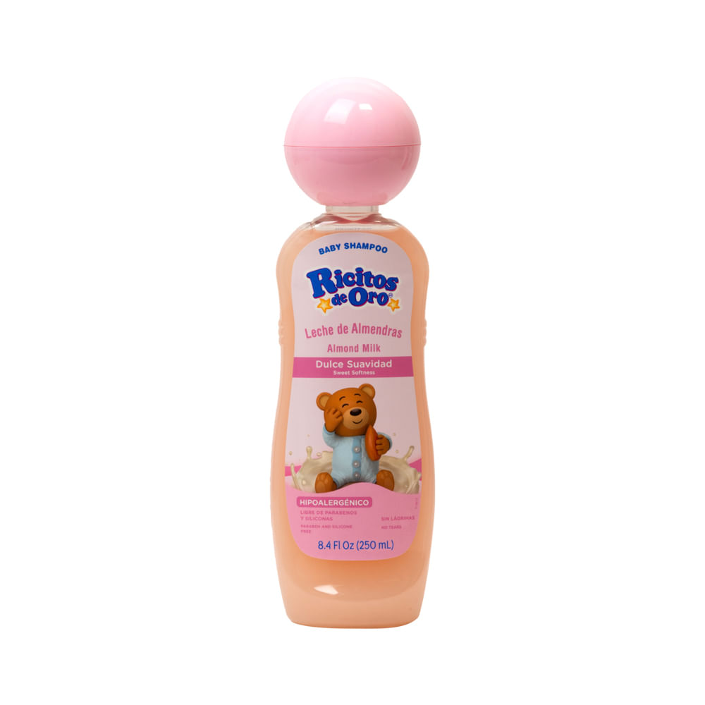 Shampoo Leche Almendra Ricitos De Oro