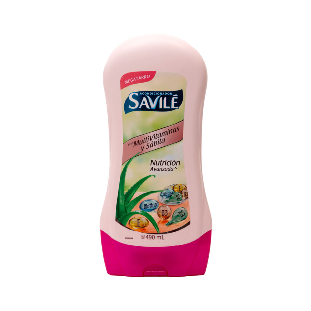 Acondicionador Multivitaminas Y Sábila Savilé