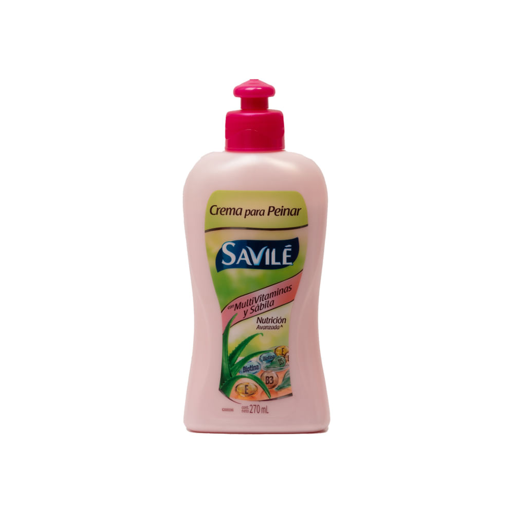 Crema Peinar Multiviataminas Sábila Savilé