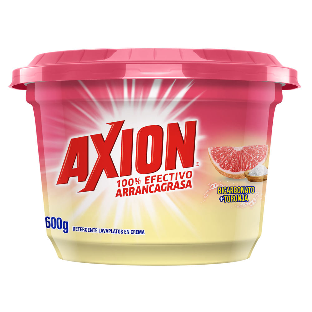 Lavaplatos Crema Bicarbonato y Toronja Axión