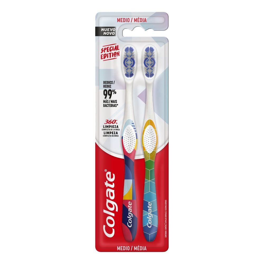 Cepillo Dental 360 Diseños Colgate