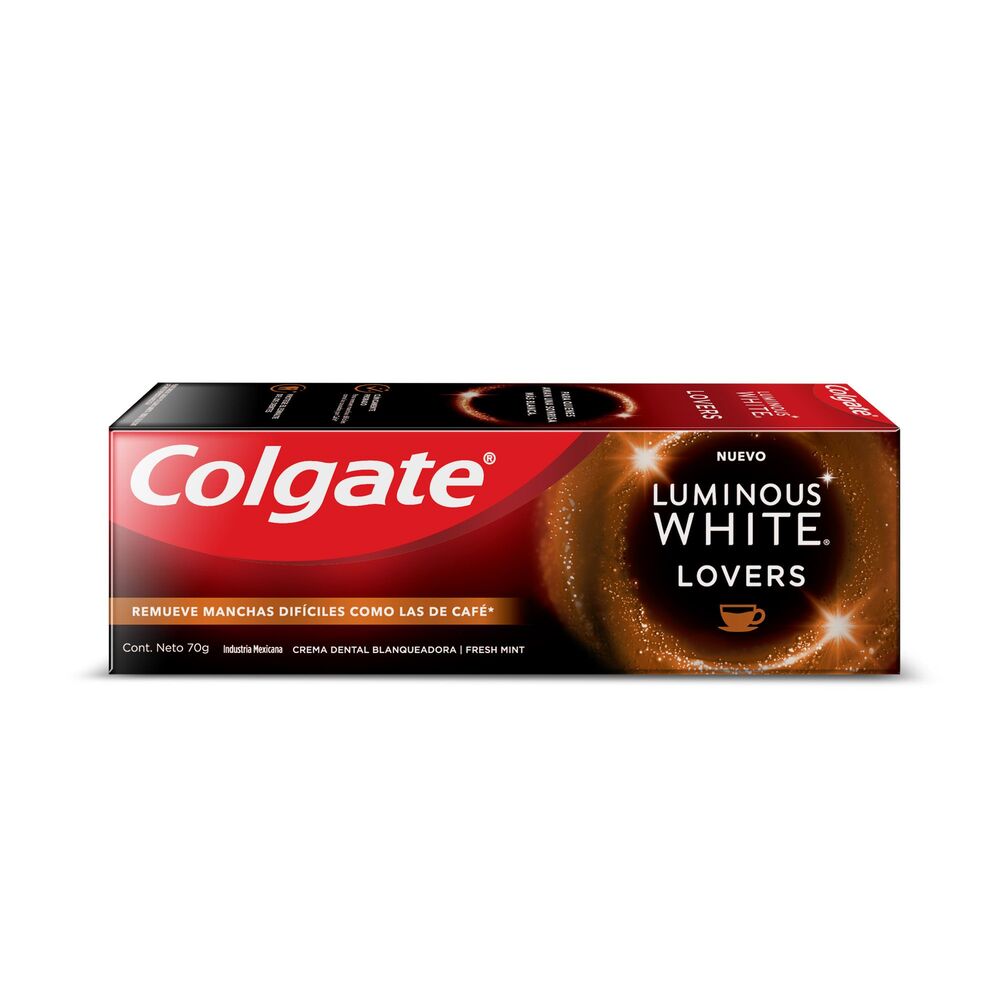 Crema Dental Luminous White Lovers Café Colgate