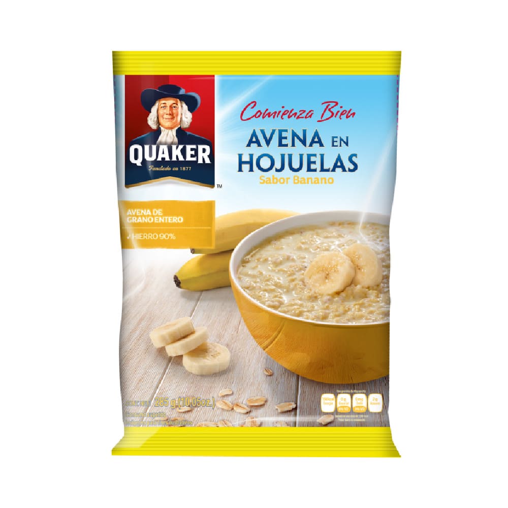 Avena Hojuelas Banano Quaker