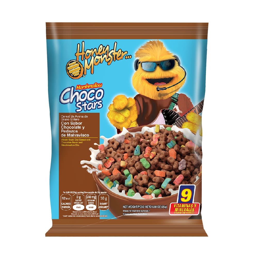 Cereal Honey Monster Marshmallows Choco Stars