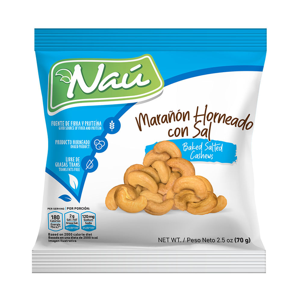 Nuez Marañón Con Sal Nau